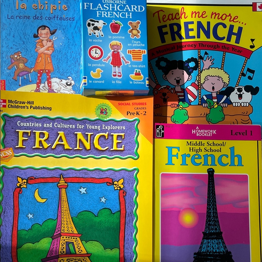 French Teaching/Learning Bundle Young Learner Appropriate